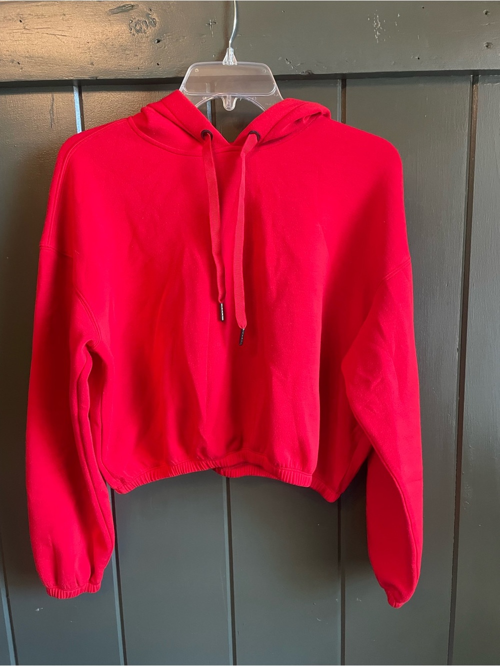 Summer weight cropped Spanx  hoodie